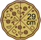 پیزارا pizzara 29cm